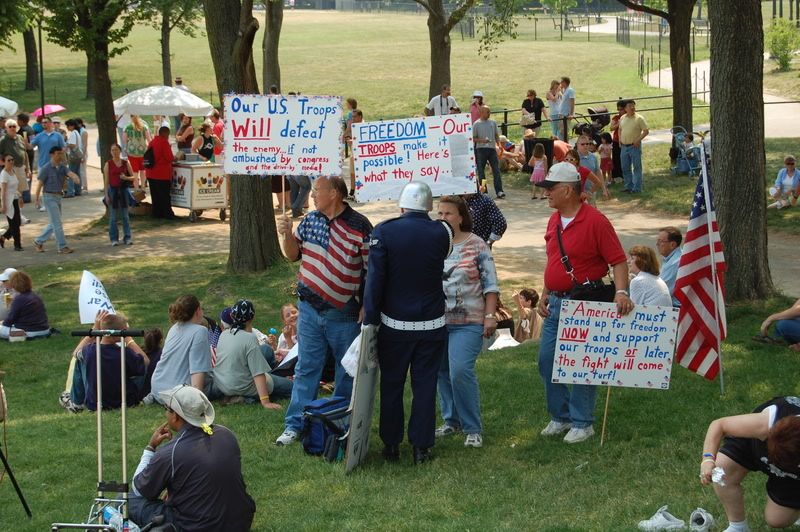 Gathering of Eagles/Rolling Thunder rally for the troops (Updated)