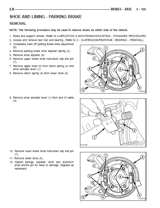 Replacing rear rotors and pads parking brake? Chrysler 300C & SRT8
