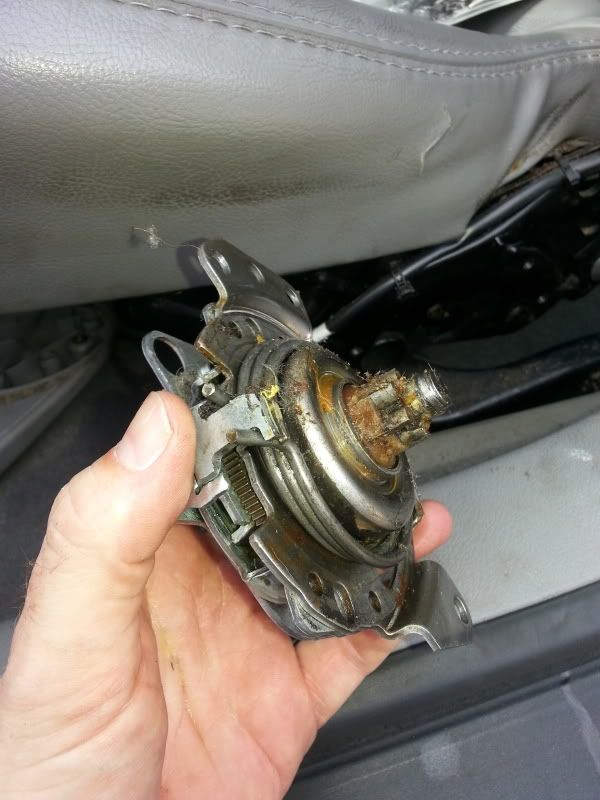 How to fix a Jetta seat height adjuster