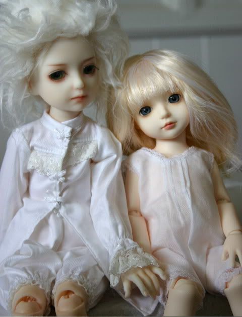  with CH petite Gabriel.they pose beautifullyreally nice dolls.