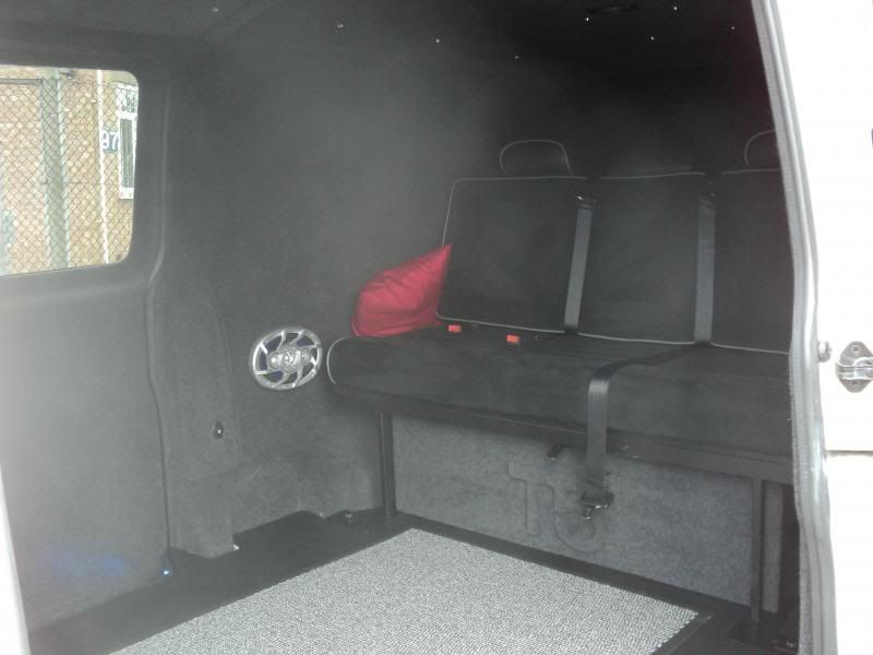 Carpeting the sliding door on my t5 lwb VW T4 Forum VW T5 Forum