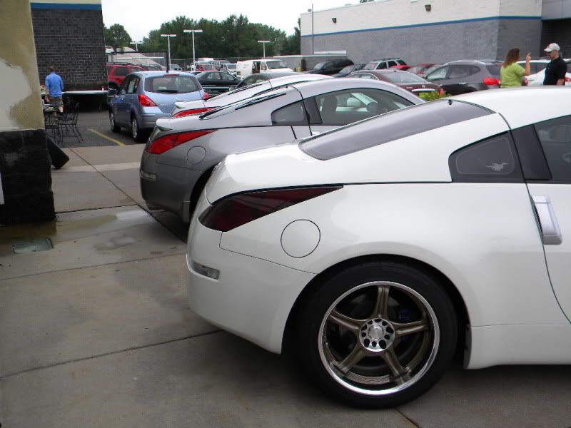 Nissan 350z tinted tail lights #3