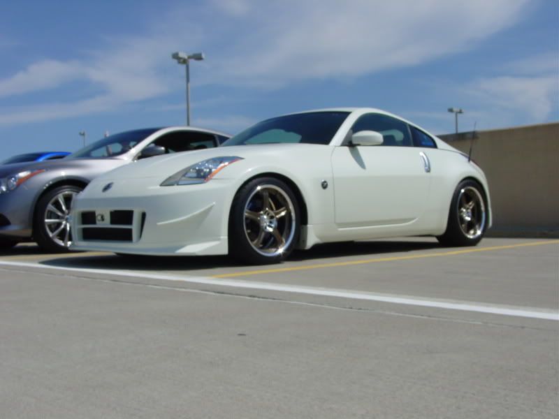 Ivory pearl white Z. Gold or Black rims? - Page 2 - Nissan 350Z Motoring 