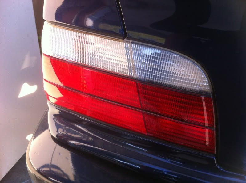 E36 E36 OEM stamped clear tail lights coupe