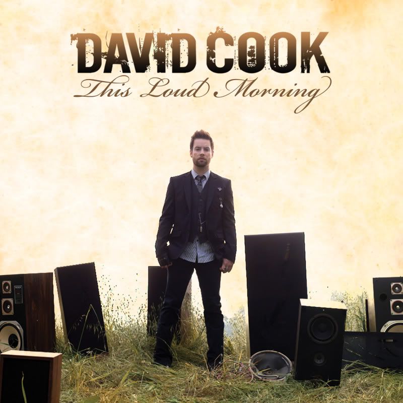 david cook this loud morning album cover. The cover of the deluxe