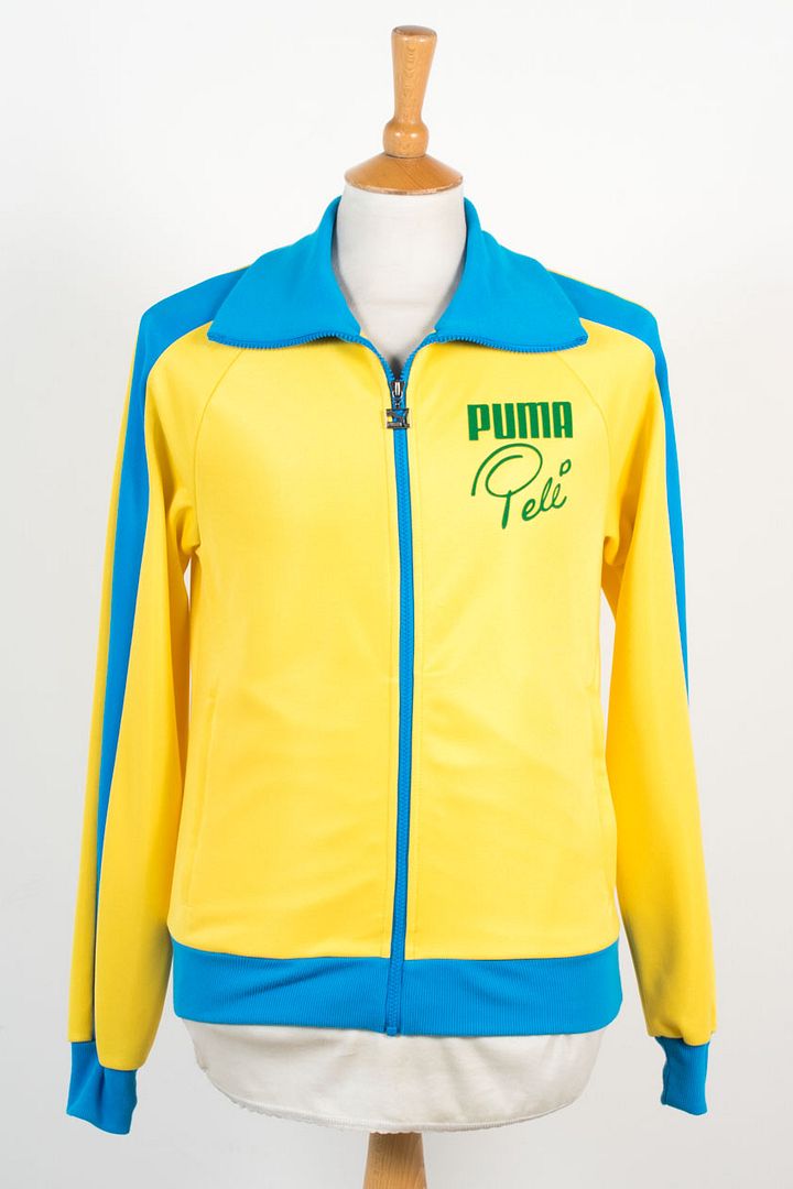 puma tracksuit yellow