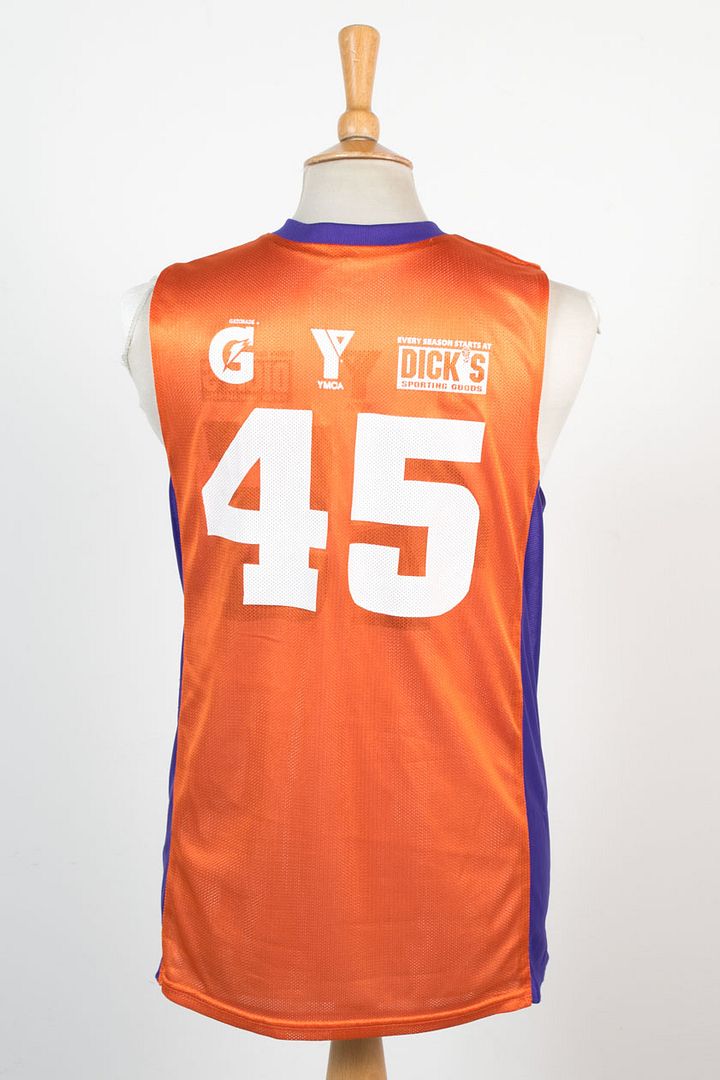 JUNIOR SUNS YMCA REVERSIBLE USA BASKETBALL JERSEY SHIRT VEST AMERICAN