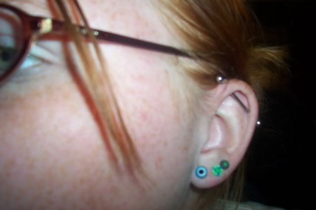  the other ear looks betterbut my industrial is on this ear.