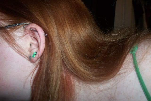 My industrial when it was more healed. With gross crusties on the barbell. My industrial when it was more healed. With gross crusties on the barbell.