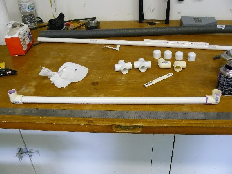 Easy, cheap PVC airplane stand. RC Groups