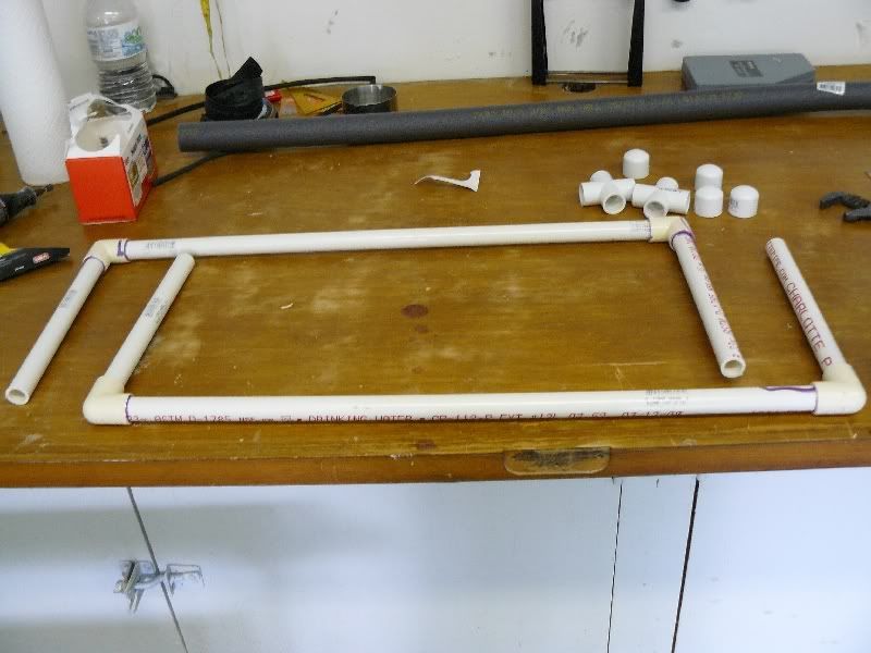 Easy, cheap PVC airplane stand. RC Groups