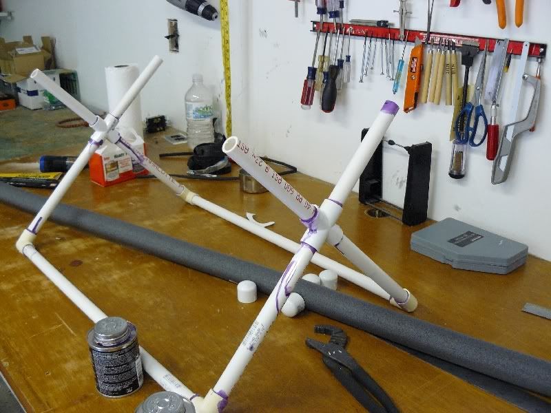 Easy, cheap PVC airplane stand. RC Groups