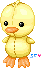 Gaia easter chick pixel Pictures, Images and Photos