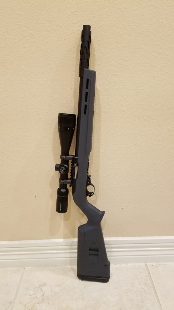 Tactical Solutions Sb X In A Magpul Hunter X22 Rimfirecentral Com