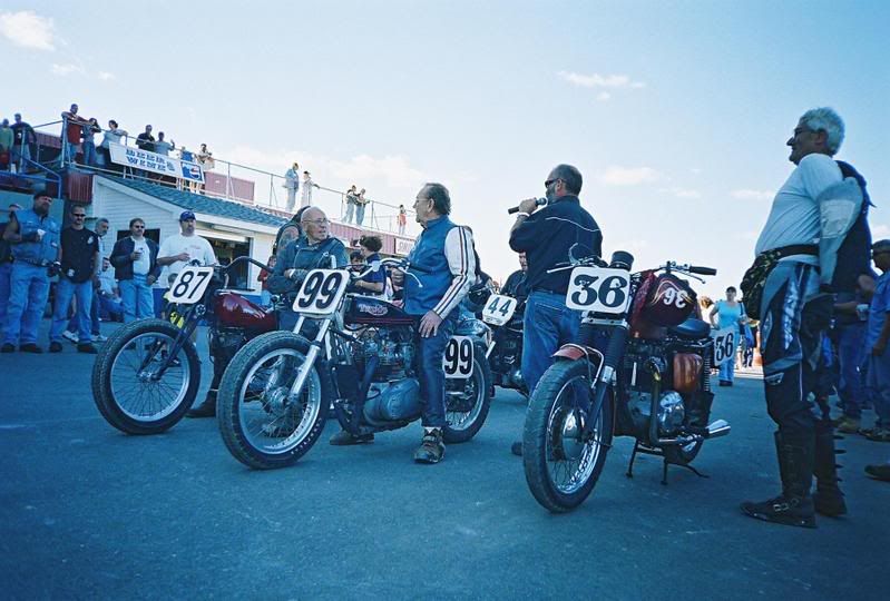 Manubrio moto Flat Track racer nero - H15