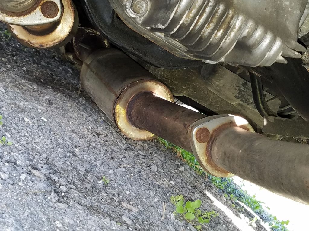 of all the stupid... Resonator cracked in half... Nissan Forum
