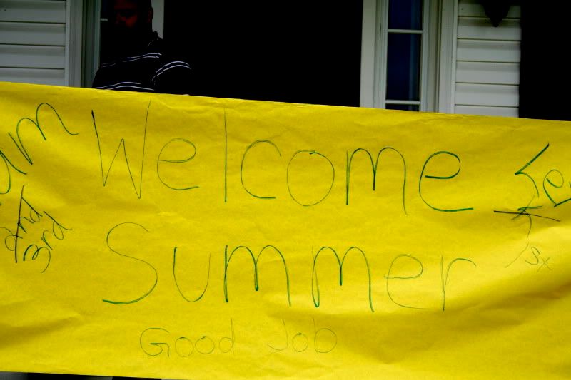Our official Welcome to Summer Banner 