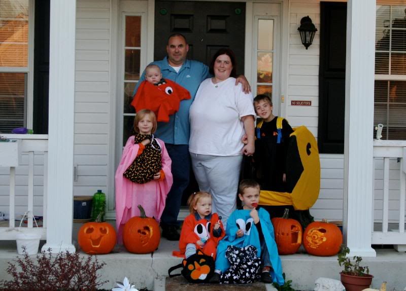 the Family for Halloween