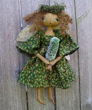 Photobucket primitive folk art angel doll piecakeprimitives ebay