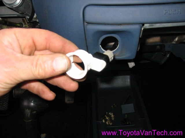 How To Disassemble The Dash On A Previa