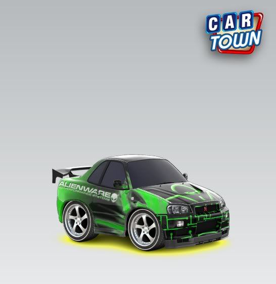 template skyline car town. hehehe yes i only have 2 cars