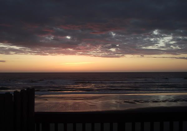 Twilight at Rockaway Beach Oregon