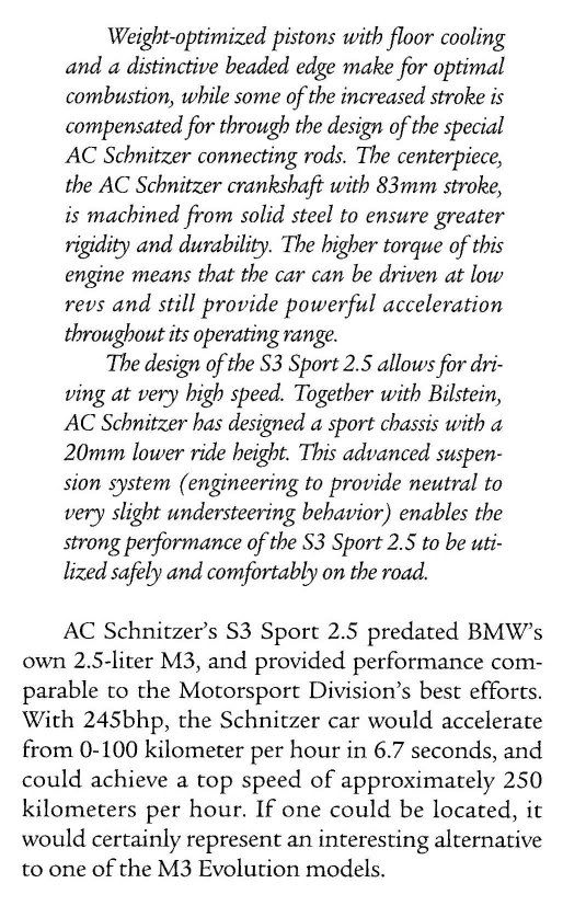 Any1 heard of a e30 Schnitzer S3T 