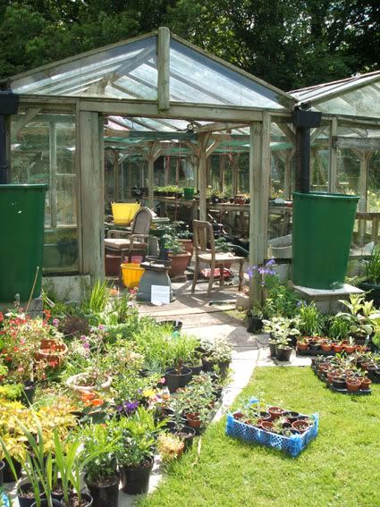 greenhouse at Hidden Valley Gardens at Treesmill Near Par