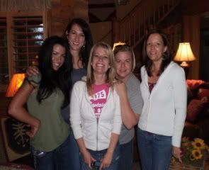 Amanda, Dawna, Becky, Chris and Cinda