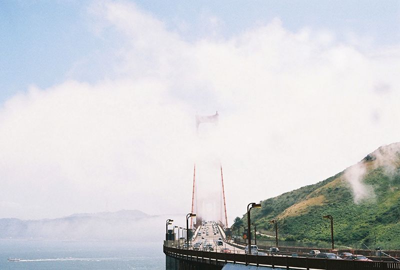 Golden Gate Bridge, Golden Gate Park, San Francisco, Fog, Photography, Contax G2, Contax G2 28mm lens, Contax G2 45mm lens, Ocean, Ocean Beach, Film, 35mm film, photo Bridge4_zpse5e4686d.jpg