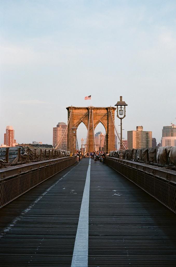 Brooklyn Bridge, Brooklyn Bridge night time, New York, New York City, New york city night photography, Freedom Tower night photography, Contax G2, 35mm film, Film Photography, photo BrooklynBridge15_zpscb10090a.jpg