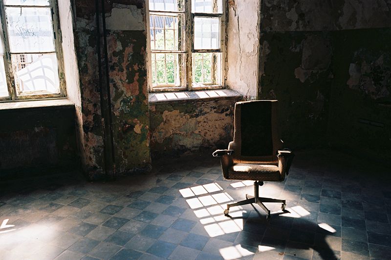 Estonia, Patarei Prison, Chairs in Prison, Soap, Photography, Contax G2, 35mm, Soap, photo Chair2_zps2c6f4124.jpg