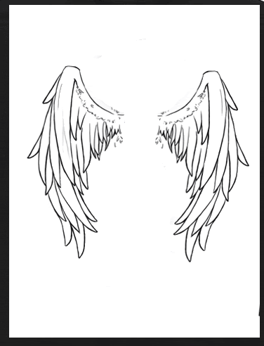 Wing Tattoo Designs on Southpole Can T Be Bothered To Draw Their Own Wings   You Thought We