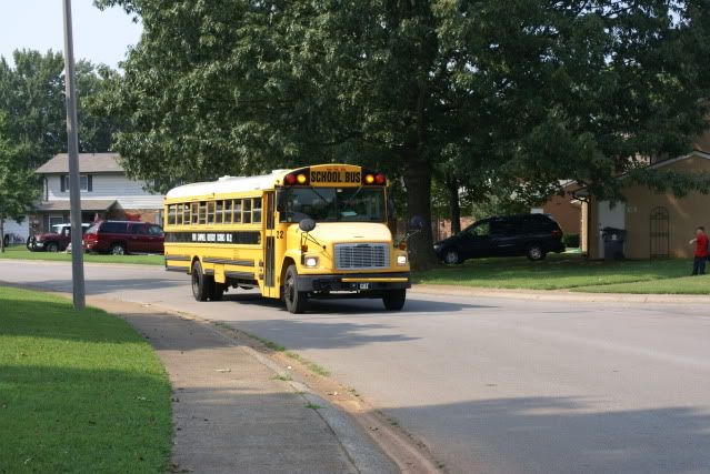 here comes the bus!