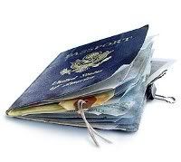 an over used passport who seems to have traveled all over the world