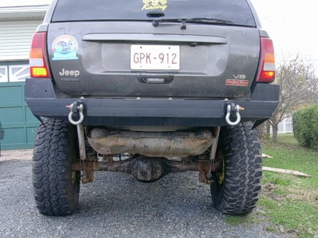 Jeep zj rear bumper removal #5