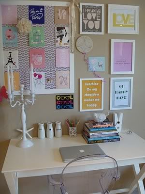 organized design desk