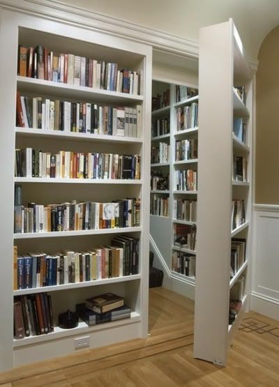 Secret Bookshelf Door