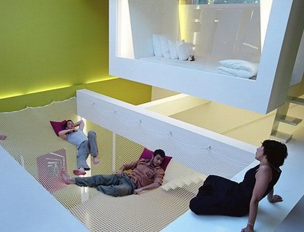 modern hanging lounge