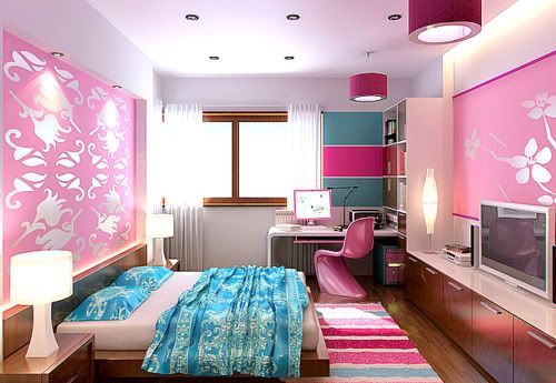 pink classy bedroom