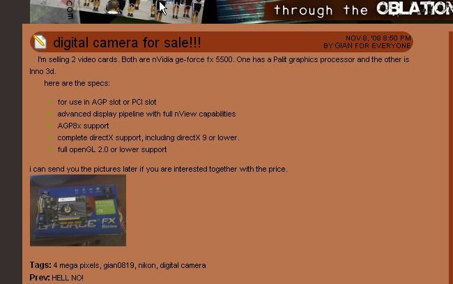 digital cameras?