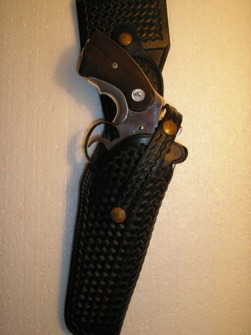 F/S 1950's60's Earl Ginn Python Swivel Holster