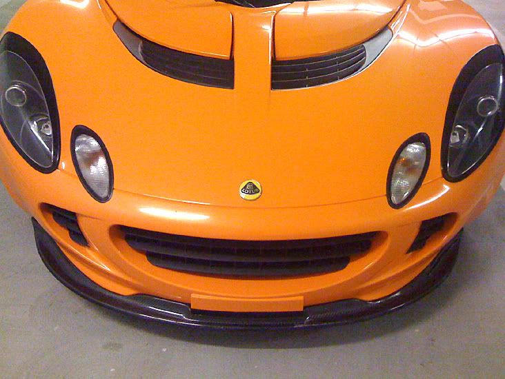 Mounted Front Plate with Velcro The Lotus Cars Community