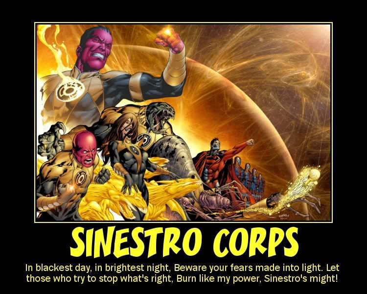 Mongul Vs Sinestro