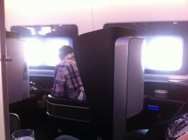 First class - British Airways (Москва-Лондон-Москва).