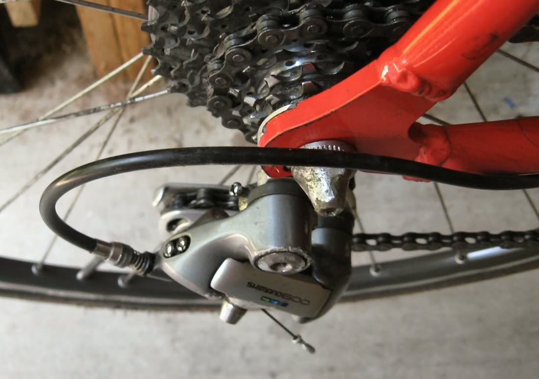 bent derailleur hanger