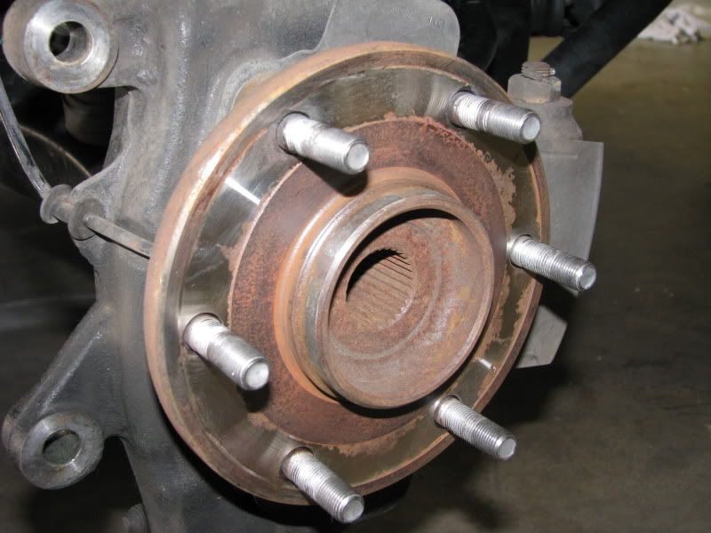 08 Nissan titan brake upgrade