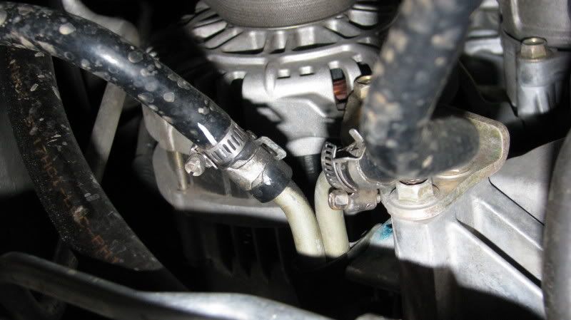 Nissan titan transmission cooler hose #6
