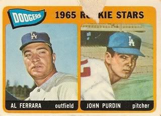 #331 Dodgers Rookies: Al Ferrara and John Purdin