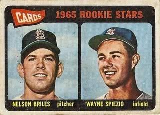 #431 Cardinals Rookie Stars: Nelson Briles and Wayne Spiezio